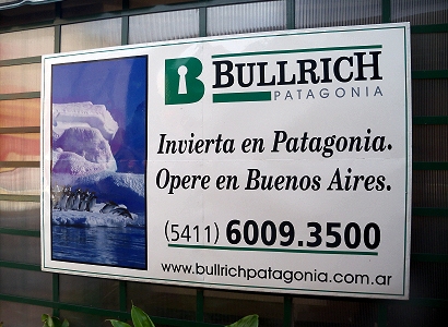 Carteles inmobiliarias bullrich patagonia zona oeste